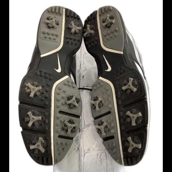 Nike Shoes Golf Men’s Size 12 Color White Black Plastic Spikes Golf Shoes. - Picture 7 of 7